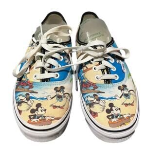 Vans X Sneakers Women's Disney Mickey & Minnie Mouse Aloha Beach Size 7